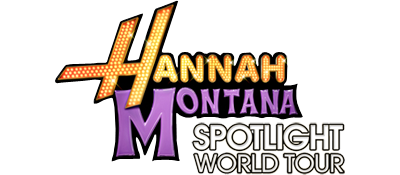 Hannah Montana: Spotlight World Tour logo for Wii